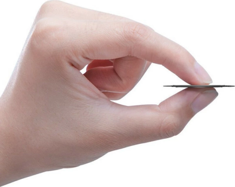 Baseus Invisible Ultra-Thin Ring Holder Κινητού σε Μαύρο χρώμα