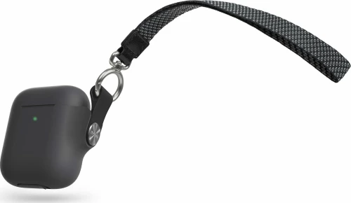 Moshi Pebbo Shadow Black (Apple AirPods)