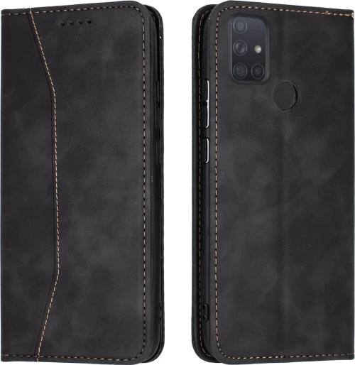 Bodycell PU Leather Wallet Δερματίνης Μαύρο (Galaxy A21s)