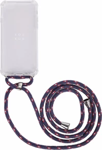 Navy phone necklace by XOUXOU Berlin