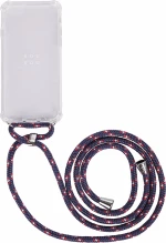 Navy phone necklace by XOUXOU Berlin
