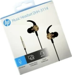 HP DHH-3114 In-ear Handsfree με Βύσμα 3.5mm Χρυσό