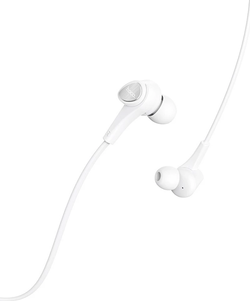 Hoco M66 Passion In-ear Handsfree με Βύσμα 3.5mm Λευκό