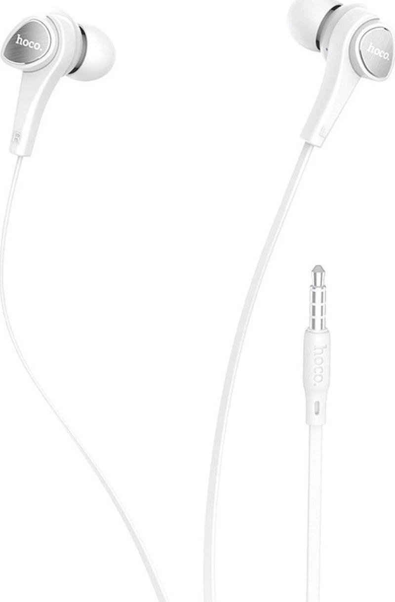 Hoco M66 Passion In-ear Handsfree με Βύσμα 3.5mm Λευκό