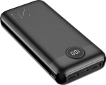 Veger Power Bank VP2039 20000mAh Μαύρο
