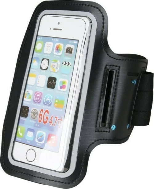 Θήκη universal armband έως 4.7" - μαύρο