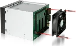 Icy Dock FatCage MB155SP-B