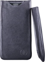 Θήκη JT Berlin SlimCase Δερματινη Πουγκί για Smartphones Size ML - ΜΑΥΡΗ - 10036