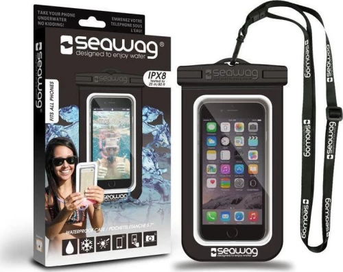 Seawag Waterproof Case έως 5.7" (Μαύρο)