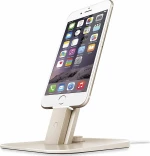 Twelve South HiRise Deluxe Βάση Φόρτισης Κινητού σε Χρυσό χρώμα