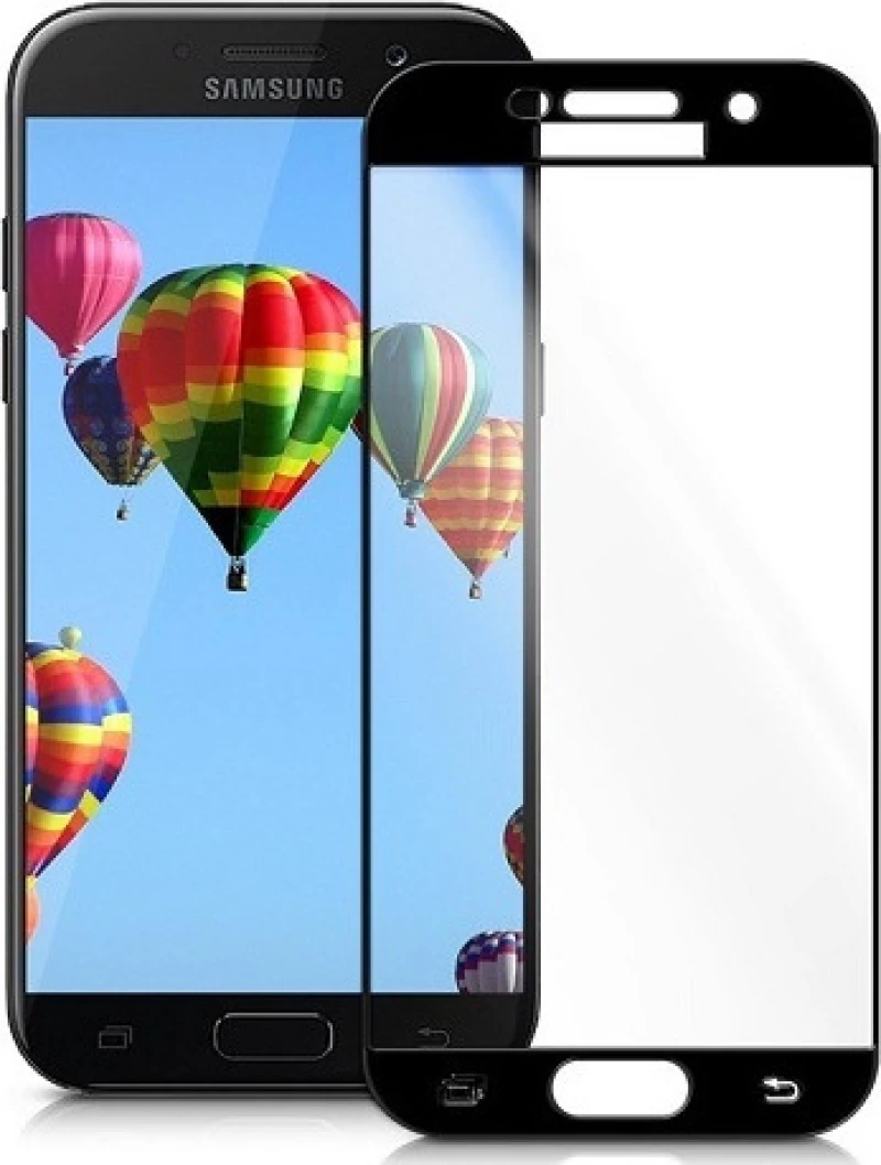 Προστατευτικό Οθόνης Tempered Glass Full Face Black / 9H / 0.25 mm / 2.5D για Samsung Galaxy A5 (2017) A520F (OEM)
