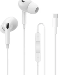 Riversong T1+ In-ear Handsfree με Βύσμα USB-C Λευκό