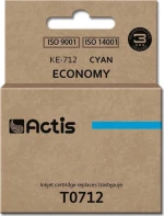 Actis Συμβατό Μελάνι Epson T0712 Κυανό