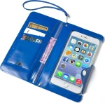 Celly Splashproof Wallet έως 5.7" (Μπλε)