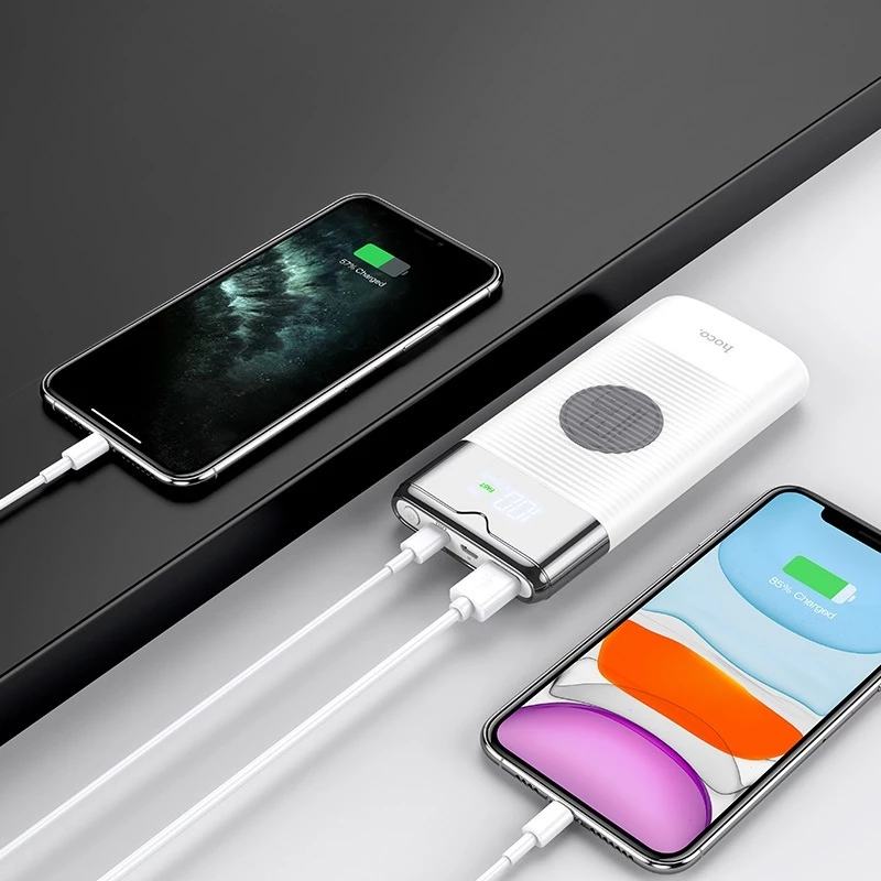Hoco J63 Velocity 10000mAh Λευκό