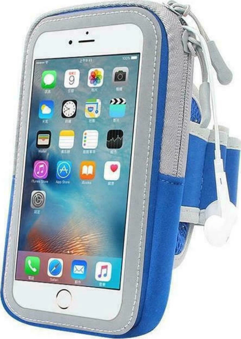OEM Arm Case with Zipper 6.0" Navy Blue