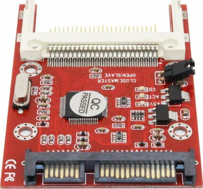 Compact Flash Σε Sata 2.5” Cf-Sata-Udma Sk6831 (Κόκκινο) (Oem)