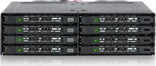 Πλαίσιο Για Σκληρούς Δίσκους Backplane IcyDock 8x6,3cm SATAI-III/SAS in 1x5,25"