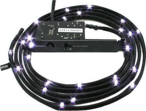 NZXT Sleeved 1m LED Kit White