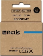 Actis Συμβατό Μελάνι Brother LC223C Κυανό