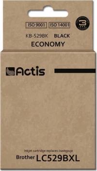 Actis Συμβατό Μελάνι Brother LC529Bk Μαύρο