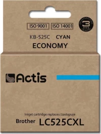 Actis Συμβατό Μελάνι Brother LC525CXL Κυανό