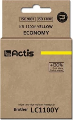 Actis Συμβατό Μελάνι Brother LC1100Y Κίτρινο