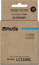 Actis Συμβατό Μελάνι Brother LC1100C Κυανό