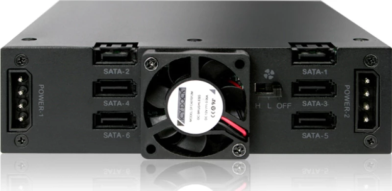 Πλαίσιο Για Σκληρούς Δίσκους Icy Dock MB996SP-6SB bk 6x2,5"