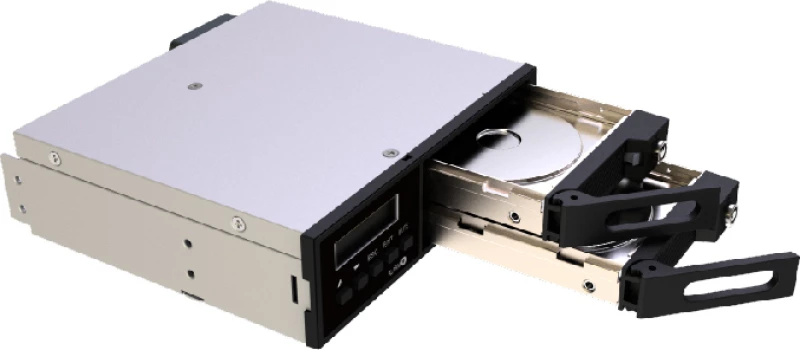 Πλαίσιο Για Σκληρούς Δίσκους Raidon SataIII/SSD 2x2,5->5,25 IR2022