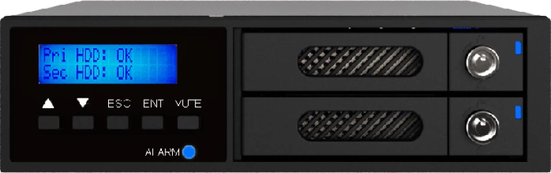 Πλαίσιο Για Σκληρούς Δίσκους Raidon SataIII/SSD 2x2,5->5,25 IR2022