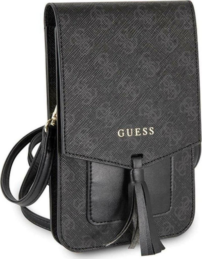 Guess 4G Logo Bag Μαύρο