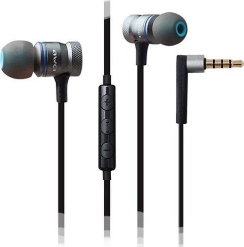 Awei ES-70TY In-ear Handsfree - Γκρί