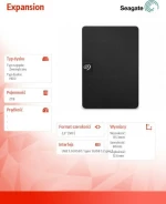 Seagate Expansion Portable USB 3.0 Εξωτερικός HDD 2TB 2.5" Μαύρο