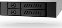 Chieftec CMR-225 drive bay πίνακας Πάνελ μεταφοράς Μαύρος (Μαύρο)