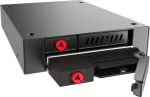 Chieftec CMR-225 drive bay πίνακας Πάνελ μεταφοράς Μαύρος (Μαύρο)