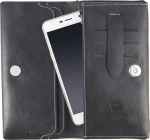 WUW-P05 Θήκη Κινητού-Πορτοφόλι για Smartphone μέχρι 5.5" BLACK
