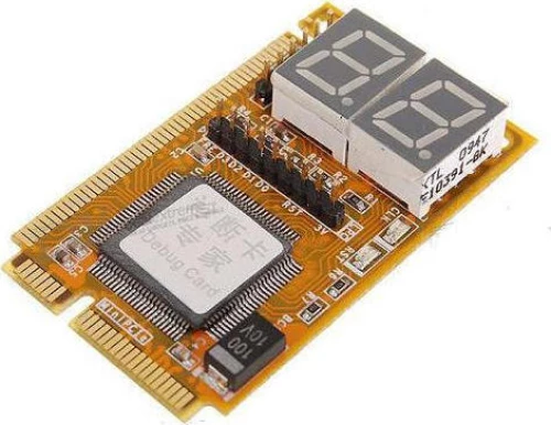 Mini PCI-E/PCI + LPC Diagnostic Post Test Card for Laptop (2-Digit Codes) - Διαγνωστική Κάρτα