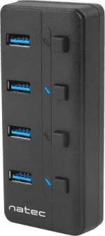 Usb Hub Natec Mantis 2 Nhu-1557 Lack 4X Usb3.0 Black