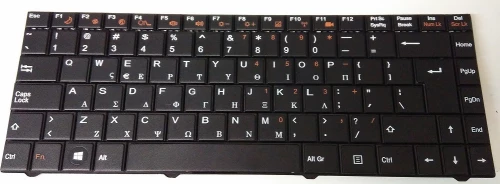 Turbo X MT40II1 Αγγλικό - Ελληνικό πληκτρολόγιο