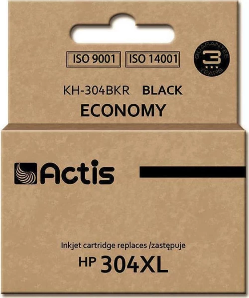 Actis Συμβατό Μελάνι HP 304XL Μαύρο