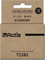 Actis Συμβατό Μελάνι Epson T1281 Μαύρο