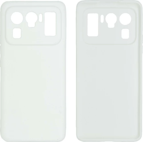 Ancus Back Cover Σιλικόνης Λευκό (Xiaomi Mi 11 Ultra)