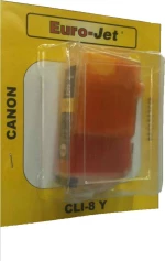 Συμβατό Μελάνι Canon CLI-8 Κίτρινο
