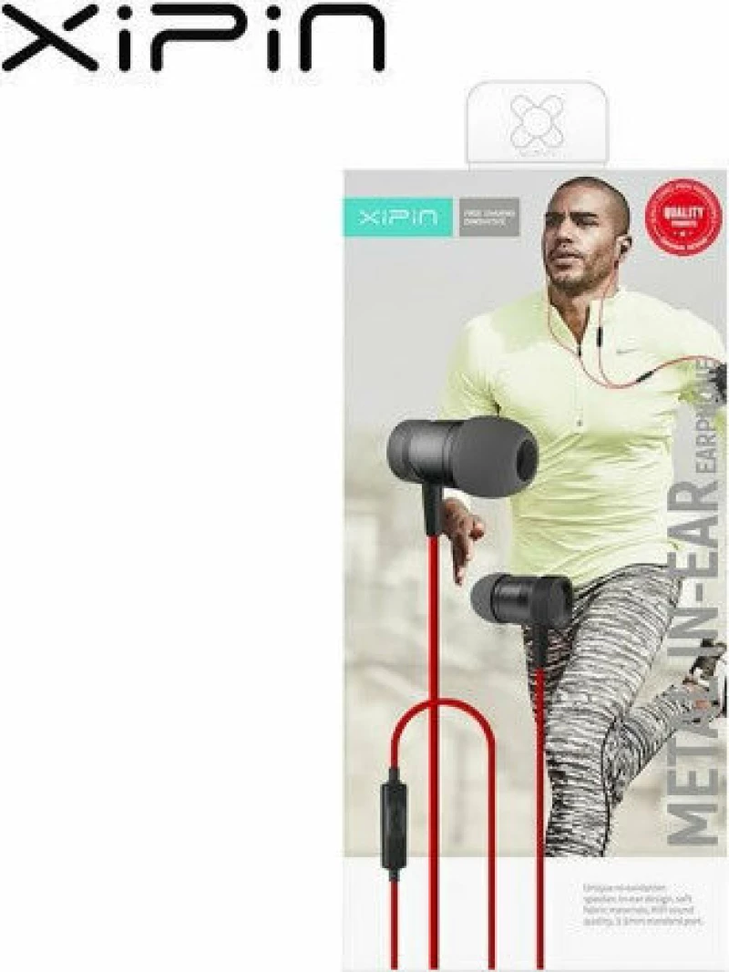 Xipin HX730 In-ear Handsfree με Βύσμα 3.5mm Κόκκινο