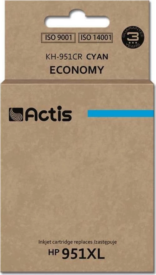 Actis Συμβατό Μελάνι HP 951XL Κυανό