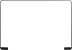 LCD Screen Middle Frame Rubber Bezel for Apple MacBook Retina 13" A1706 A1708 2016 2017 818-03961-05 (Κωδ. 1-APL0059)