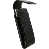 Krusell Vinga Pouch Croco Black (Universal)