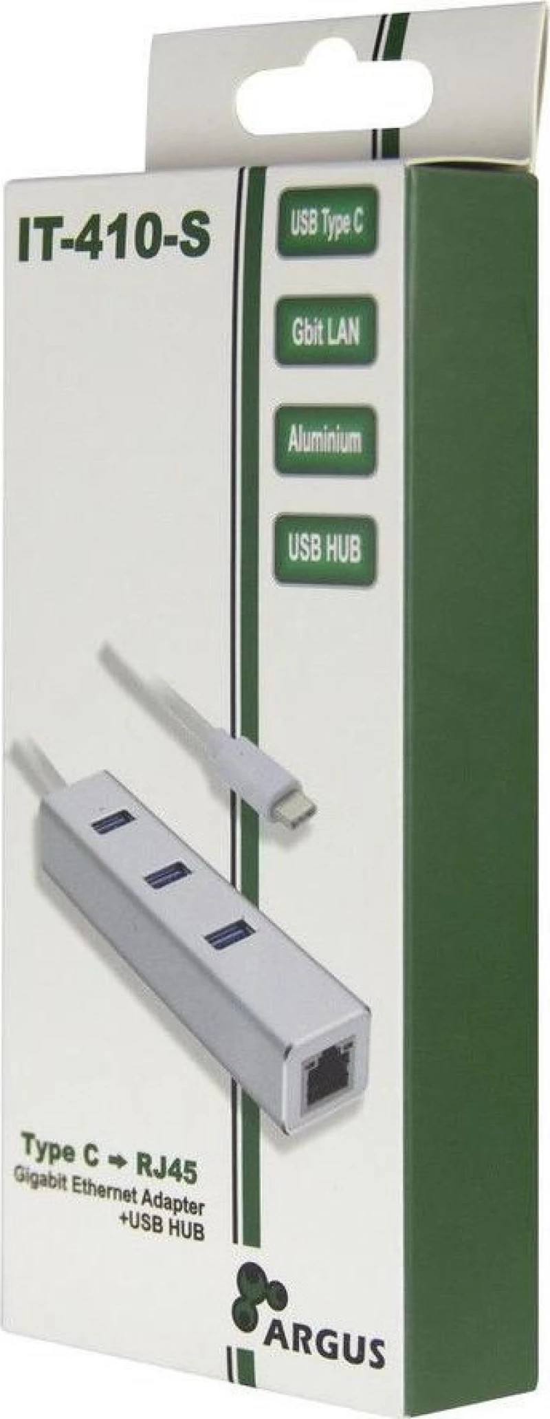 Αντάπτορας Δικτύου Usb Inter-Tech Lan- Argus It-410-S