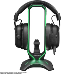 LC-Power USB Hub & Headphone Holder